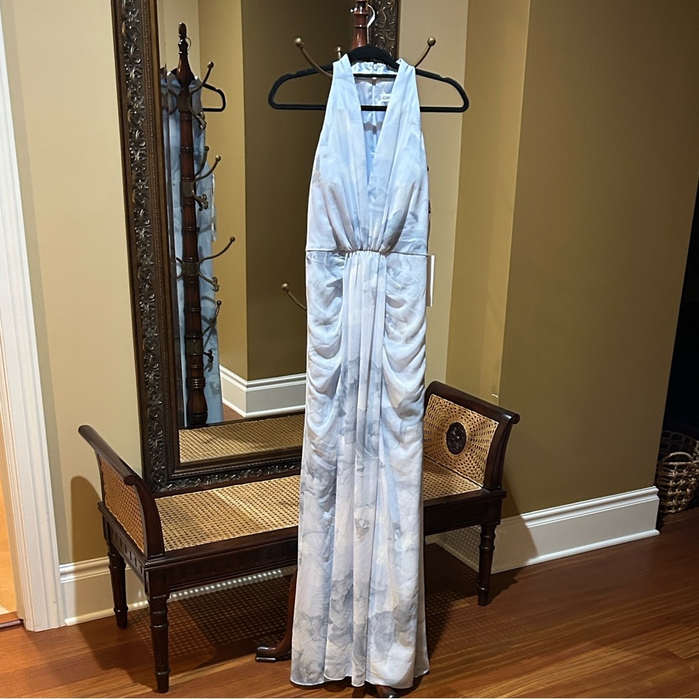 Calvin Klein Light Blue Maxi Dress